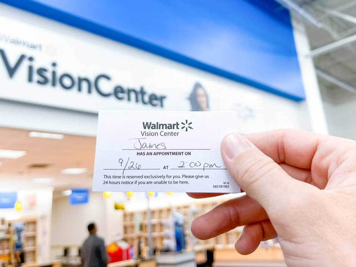 Walmart Vision Center Appointment